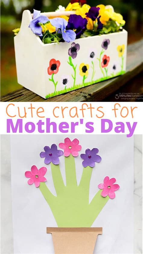12 Super Cute Mother's Day Crafts for Kids - Such Great Gift Ideas!