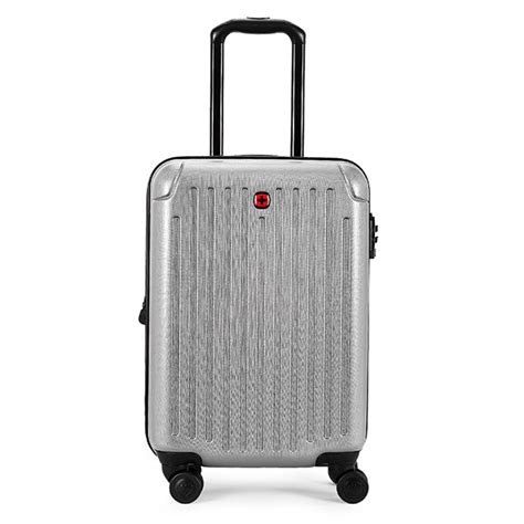 Wenger, Flyn Carry-On Hardside, Silver ( R )
