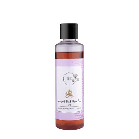 Cold Pressed Fenugreek Black Onion Seed Oil – The Earths Essentials