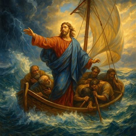 Matthew 8:26 Artwork | Bible Art