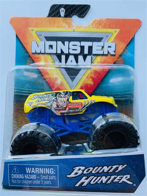 Monster Jam Spinmaster 2020 Mix 11 Yellow Bounty Hunter 1 | Desertcart ...