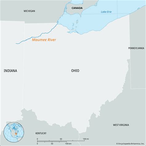 Maumee River | Ohio, Map, Lake Erie, & Facts | Britannica