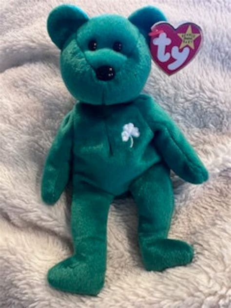 Ty Beanie Babies Erin the Bear Birth Date March 17, 1997 - Etsy