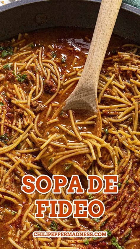 The Best Ever Sopa de Fideo Recipe