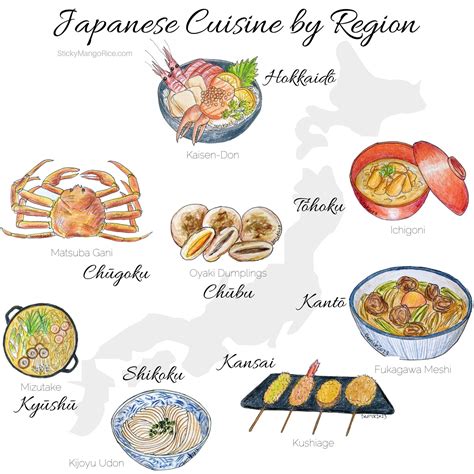 Japanese Dishes by Region – The Illustrated Guide to Japan’s Diverse ...
