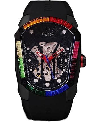 Buy TOMAZ HERITAGE Men's Chronograph and Analogue Rubber Strap GT ...