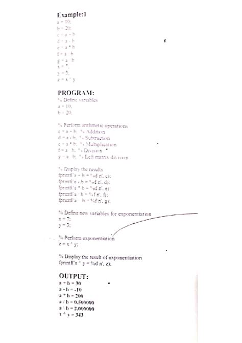 Ss mat 1-123 - Signal system - Example:1 ! PROGRAM: : Define variables ...