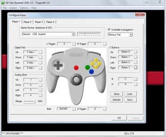 Project64 Xbox Controller Setup 的图像结果