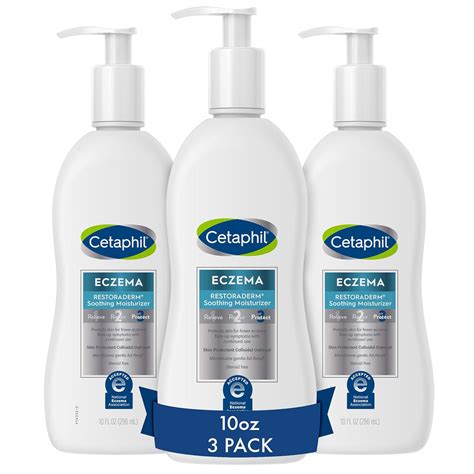 Buy Cetaphil Pro Eczema Soothing Moisturizer, 10 Ounce, 3 Count Online ...