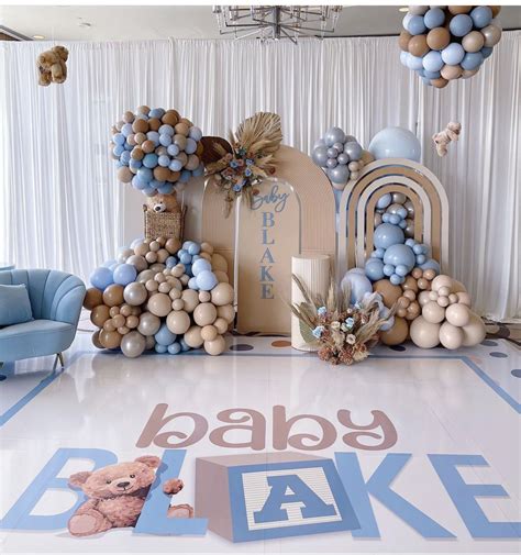 Baby Shower Sweets, Boy Baby Shower Themes, Baby Shower Balloons, Baby ...