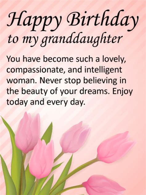 Granddaughter Birthday Wishes Messages - Belated Birthday Wishes
