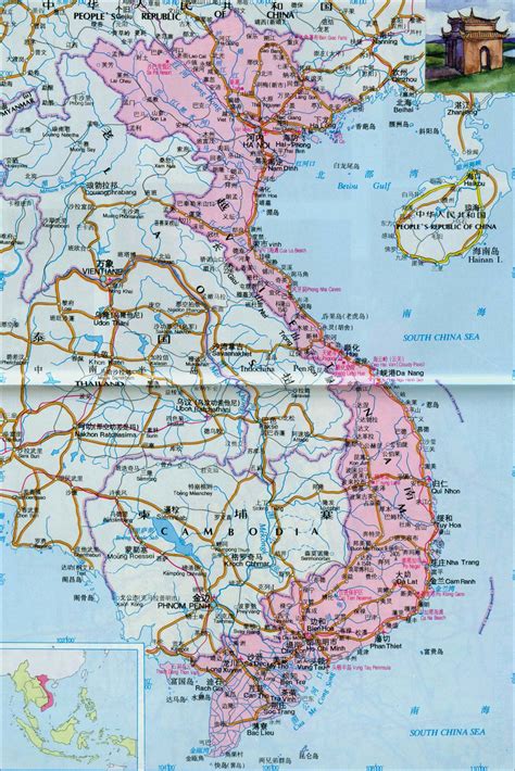 越南地图_越南地图查询