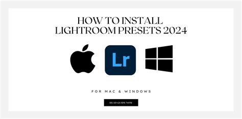 Installing Your Presets on Lightroom Classic (LrC) for Desktop – Lou ...
