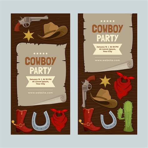 Digital card cowboy Images - Free Download on Freepik