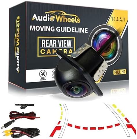 Roxila HD 1080p 2-in-1 Car Reverse/Side View Camera | Fish Eye, Wide ...