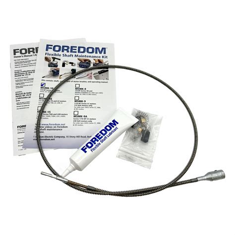 FOREDOM, Maint Kit, Perform Maint on Foredom Flexshaft, Maint.Kit, 1/6 ...