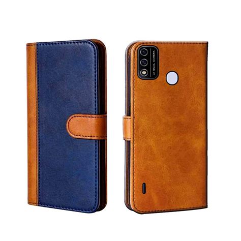 Inktree® ITEL A48 Flip Case | Premium Leather Finish | with Card ...