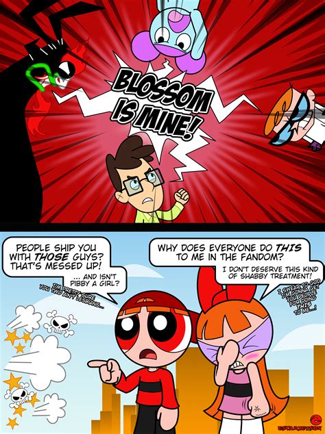 Powerpuff Girls Blossom Und Brick Comics Blossomxbrick Stories