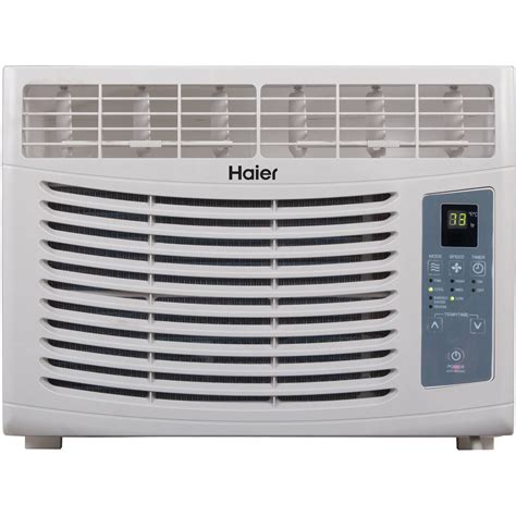 Haier HWR05XCR-L 5,000 BTU Window Air Conditioner with Remote, 115V ...
