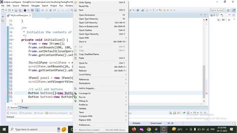 Java ScrollPane 的图像结果