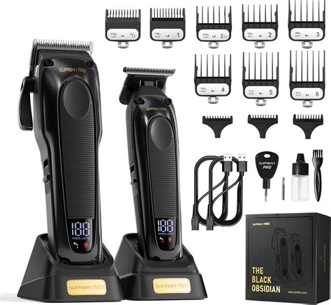 Amazon.com: SUPRENT PRO Professional Hair Clippers for Men - High ...