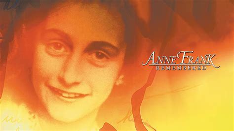 Anne Frank Remembered Marked Its 30th Anniversary Earlier This Year - Solzy at the Movies