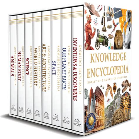 Knowledge Encyclopedia - Boxset of 8 Books for Children (Knowledge ...