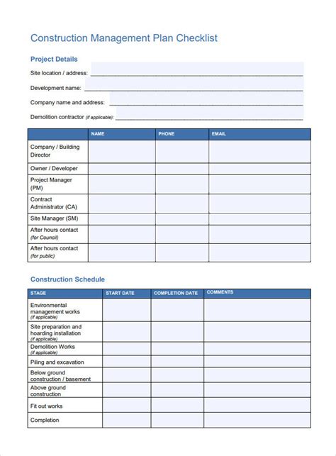 Project Risk Checklist Example 的图像结果