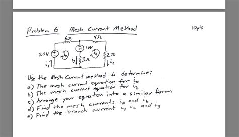 Image result for Mesh Current Method Examples