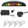 E-GENERIX® Combo of Car Reverse Camera 8 LED Rearview Cam and Car ...