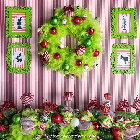 40 DIY Grinch Christmas Decorations Prudent Penny Pincher | atelier ...