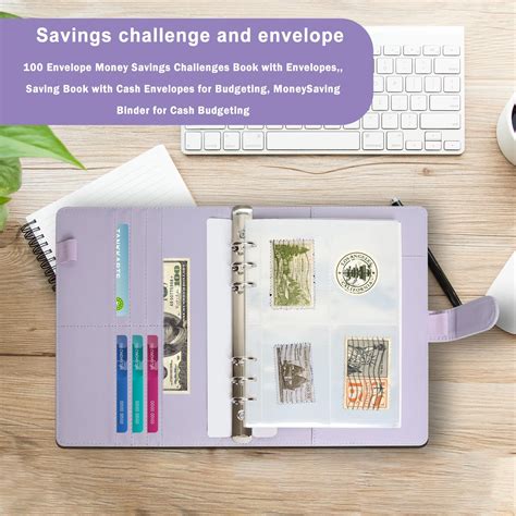 Snapklik.com : 100 Envelope Challenge Binder,100 Savings Challenges ...