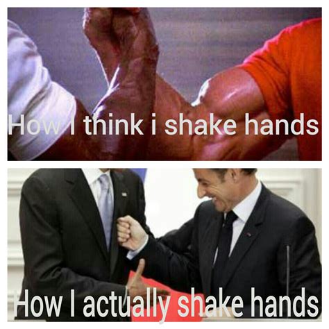 hand shaking - Meme by jramos30 :) Memedroid