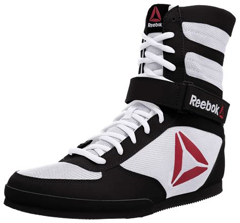 Buy Reebok Men's Boxing Boot-Buck Sneaker, Delta-White/Black, 9 M US at ...