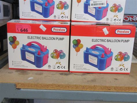 5 Prextex Electric Balloon Pumps