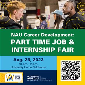 NAU Events - NAU Career Development: Welcome Week Part Time Job ...