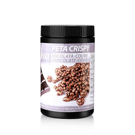 SOSA Peta Crispy (bang shower), copper, dark chocolate coated, wetproof ...