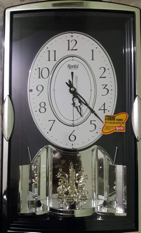 Ajanta Musical and Pendulum Clock Blue 6127