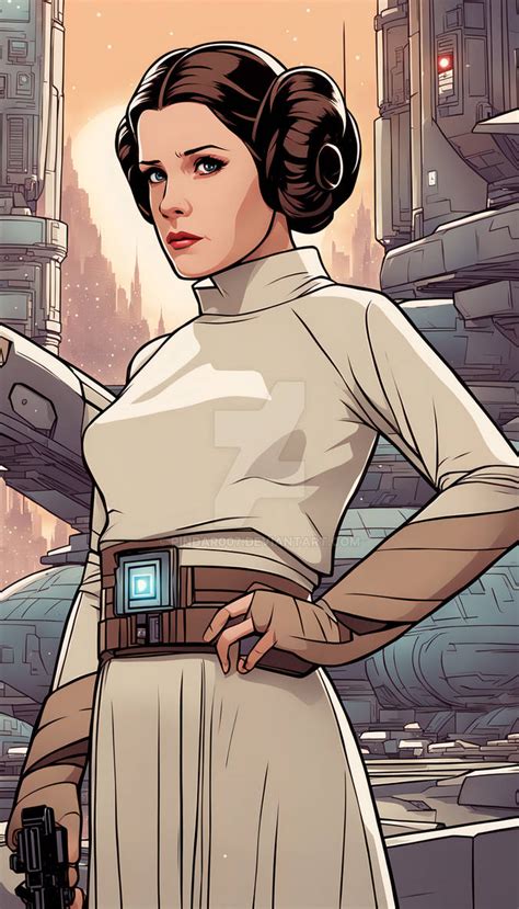 Princess Leia (Star Wars) (34) by RemiCorner on DeviantArt