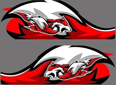 Car Side Vinyl Wrap Full Color Graphics Decal Red India | Ubuy