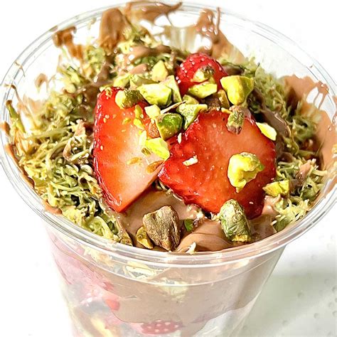How to Make the Viral Dubai Chocolate Strawberry Cup at Home