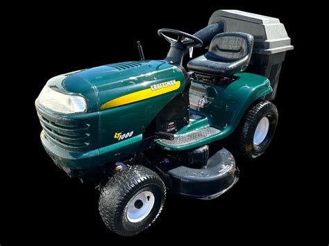 42" Craftsman LT1000 Riding Lawn Tractor W/ Rear Grass Bagger! - Lawn ...