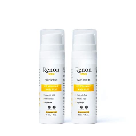 Renon 10% Vitamin C Serum | Kojic Acid Serum | Face Serum for Oily skin ...