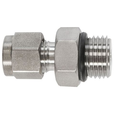 BRENNAN INDUSTRIES, 1 in OD x 3/4 in Pipe Fitting Size, Stainless Steel ...