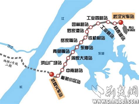 武汉地铁4号线一期昨起铺轨 连通武昌武汉火车站-荆楚网 www.cnhubei.com