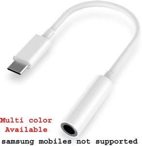 mykat USB Type C Cable 0.06 m Type-C to 3.5mm Jack Headphone Connector ...