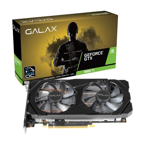 Amazon.in: Buy Galax GeForce® GTX 1660 Ti 1-Click OC 6 GB GDDR6 192-bit ...