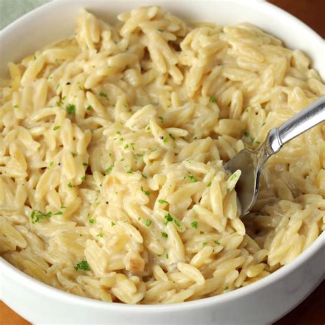 Garlic Parmesan Orzo - The Toasty Kitchen