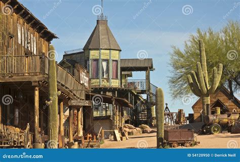 A Look at Goldfield Ghost Town, Arizona Editorial Image - Image of ...