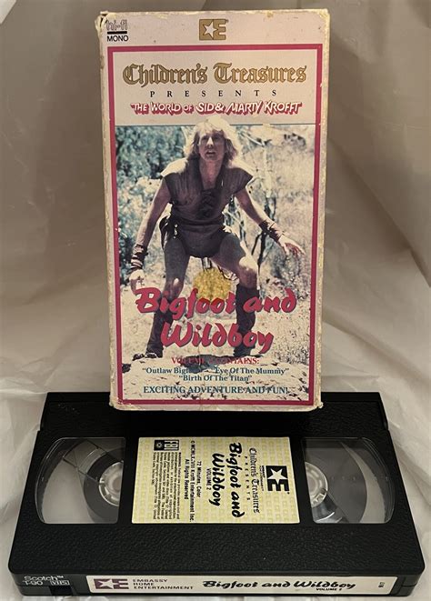 Bigfoot and Wildboy Vol. 2 [VHS Tape] The World Of Sid & Marty Krofft ...